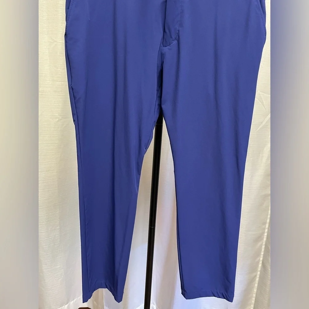 Kjus blue regular fit golf pants | size 36x32